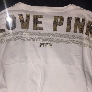 Victoria secret- White college long sleeve